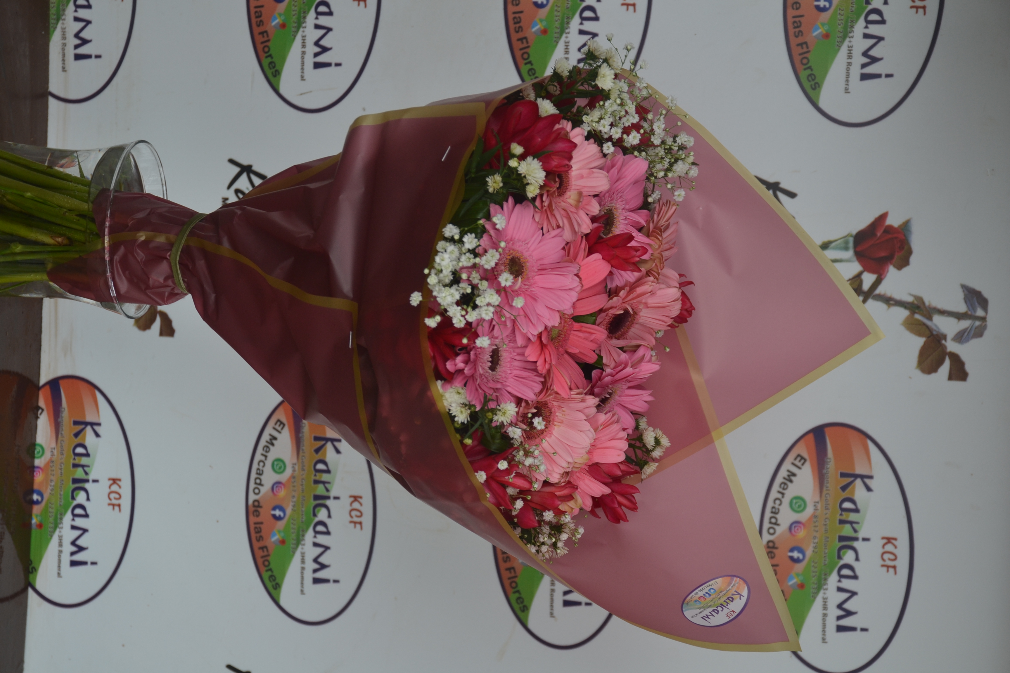 Ramo Gerberas y Ginger